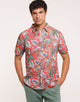 Camisa Tropical Manga Corta Coral - Lulicoast 2