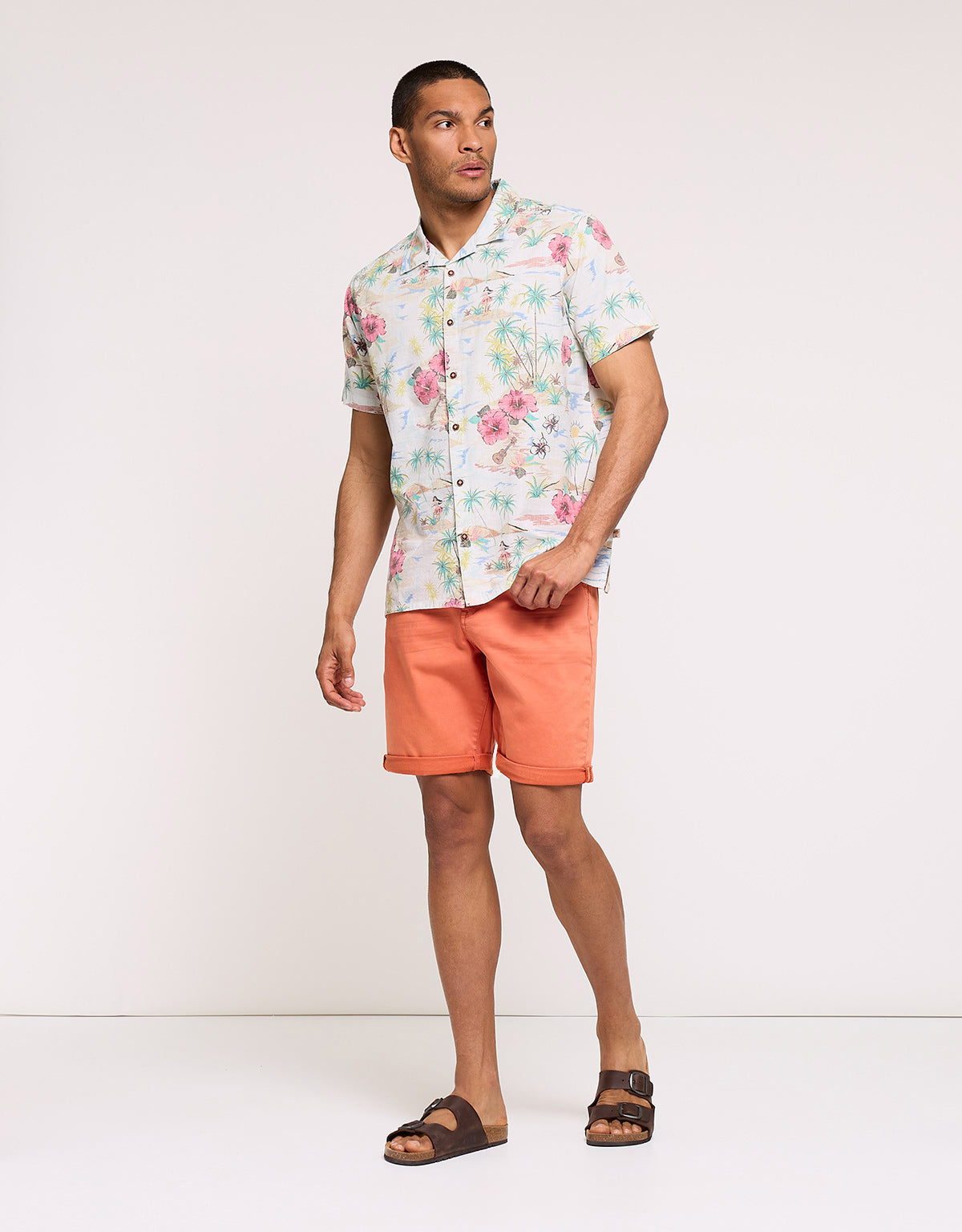 Camisa Manga Corta Blanco - Deuce 5