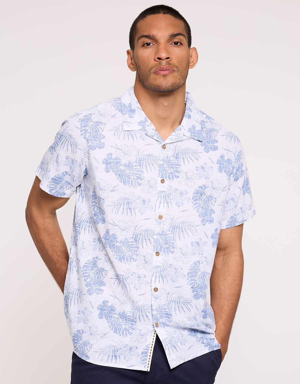Camisa Manga Corta Blanco - Bluzer 2
