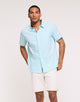 Turquoise Short Sleeve Shirt - Naomiq