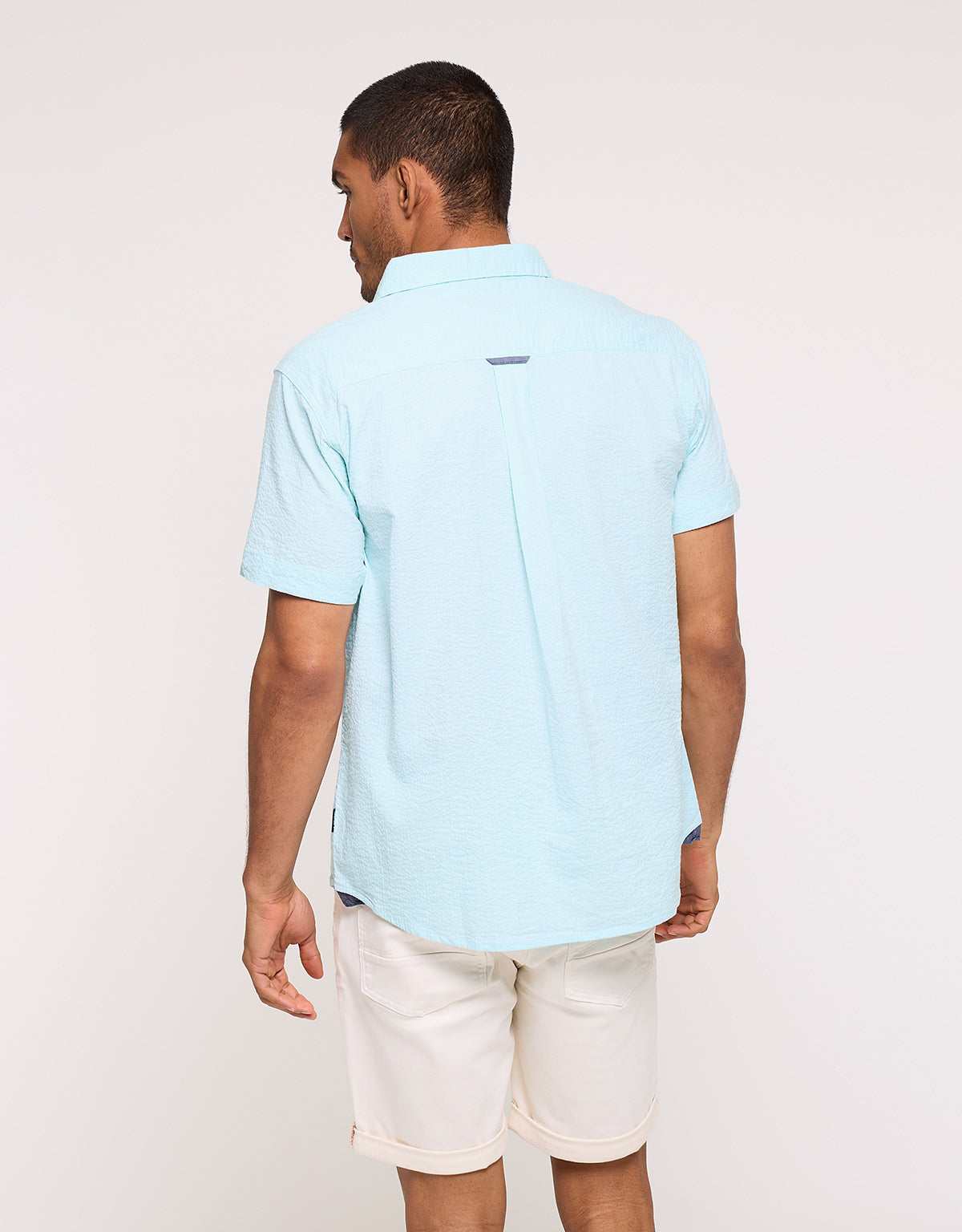 Turquoise Short Sleeve Shirt - Naomiq