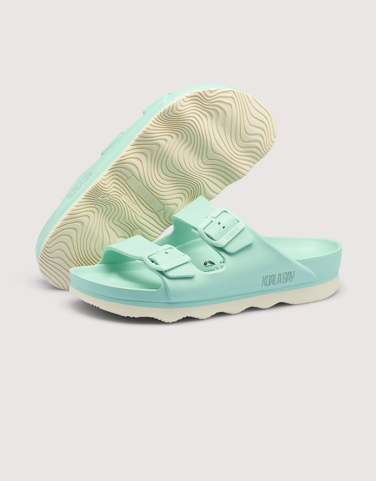 Mint Flat Sandal - Popa