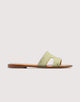 Flat sandals with a laser-cut - Ambrosia