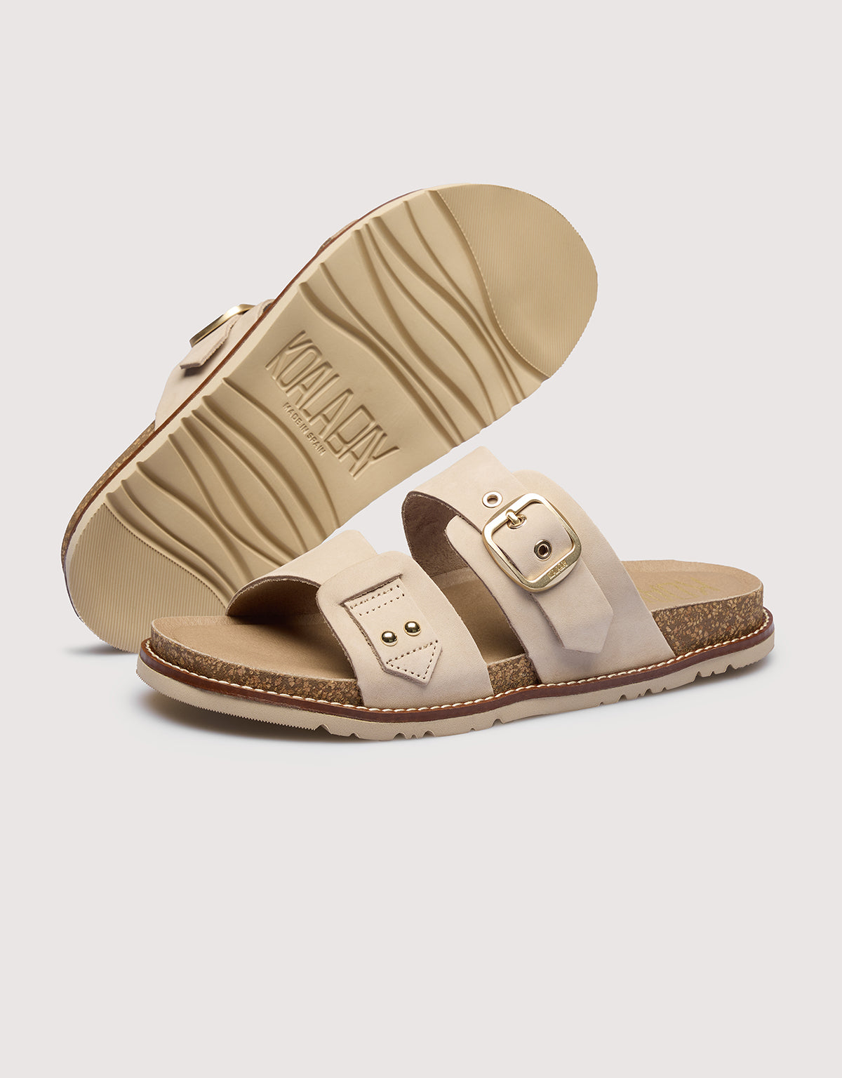 Bio Suede Sandal Ice - Evianna