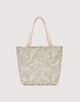 Bolso De Playa Beige Verde Claro - Persia