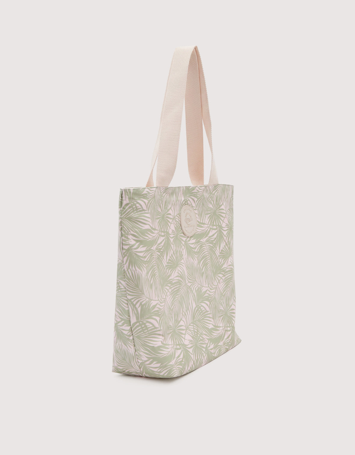 Bolso De Playa Beige Verde Claro - Persia 2