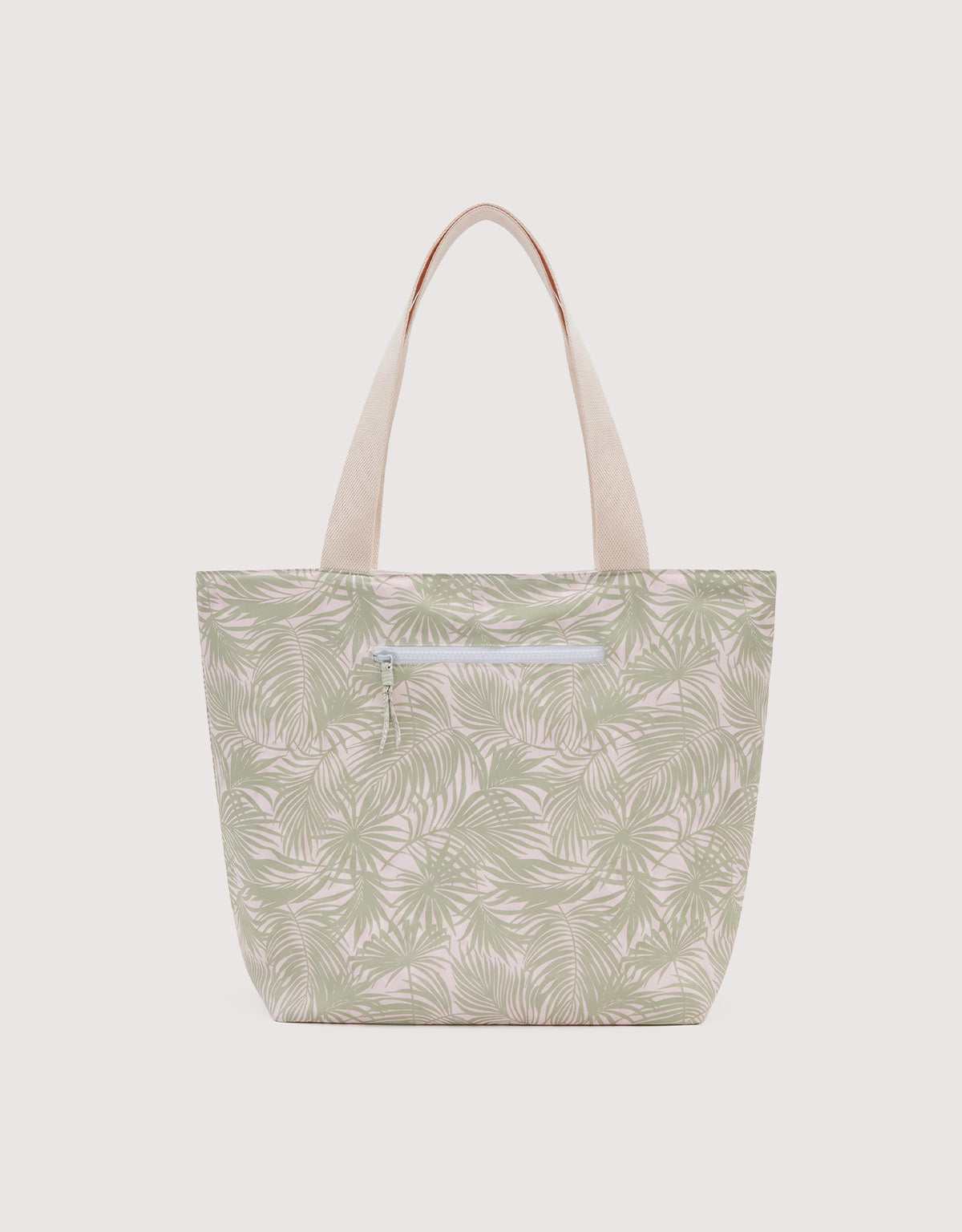 Bolso De Playa Beige Verde Claro - Persia 3
