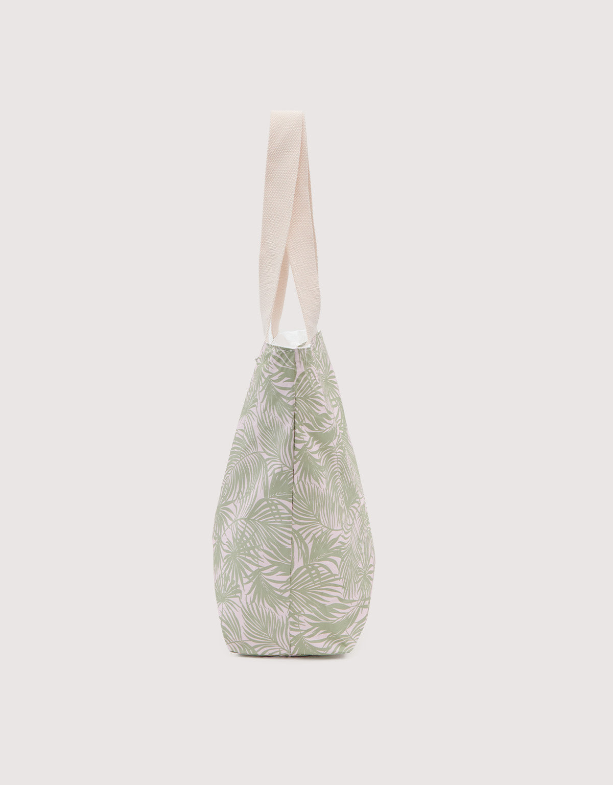 Bolso De Playa Beige Verde Claro - Persia 4