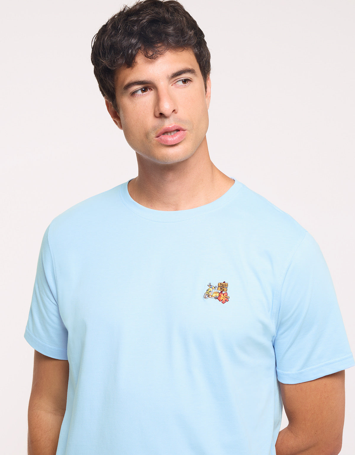 Camiseta Manga Corta Azul - Lalit 2