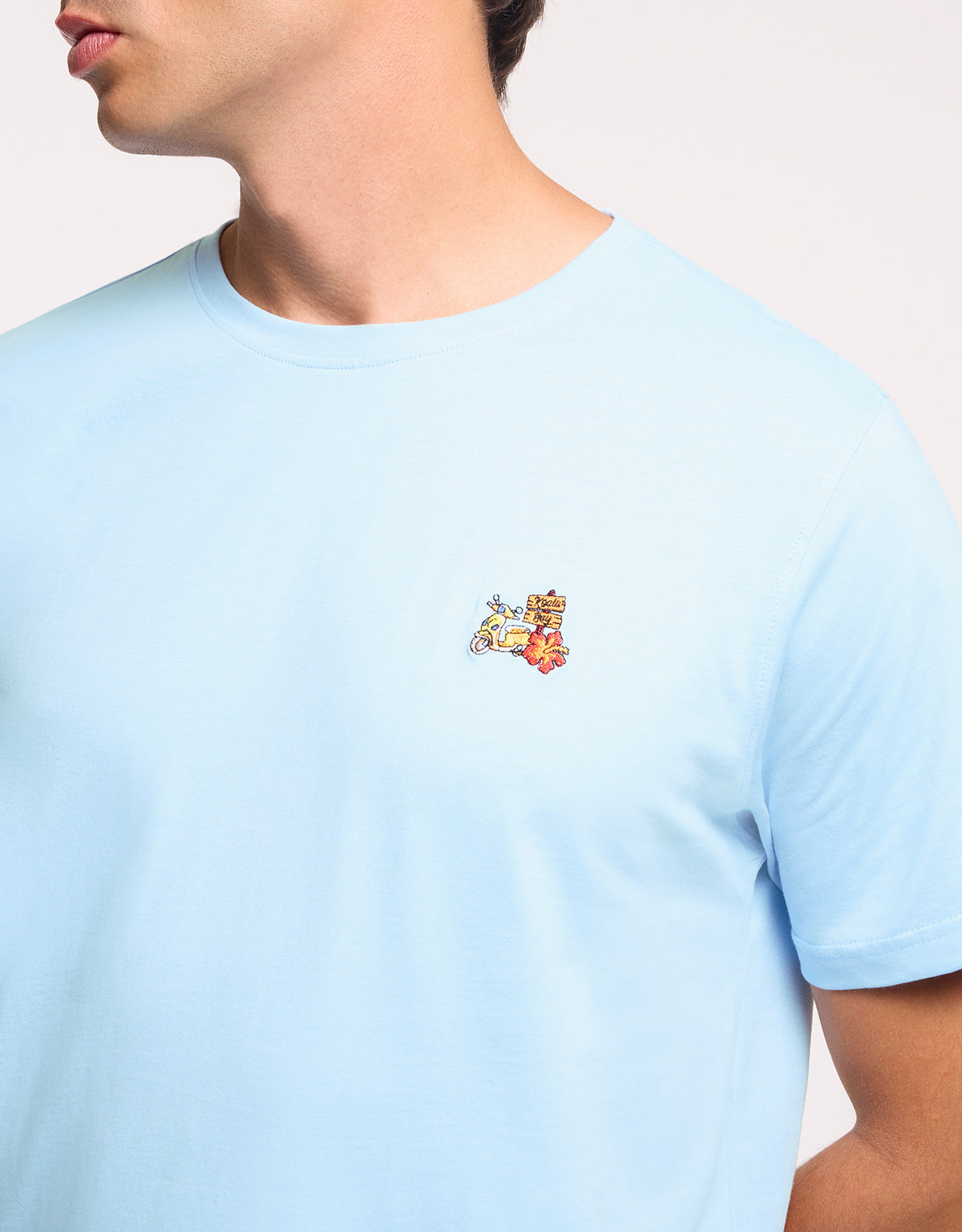 Camiseta Manga Corta Azul - Lalit 5