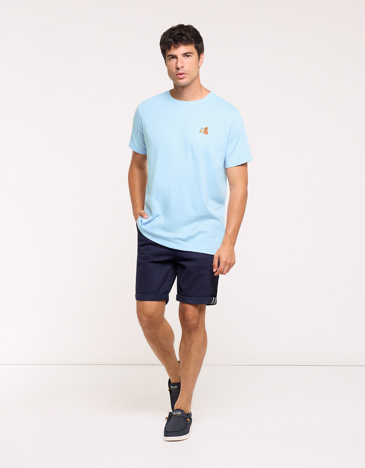 Camiseta Manga Corta Azul - Lalit 6