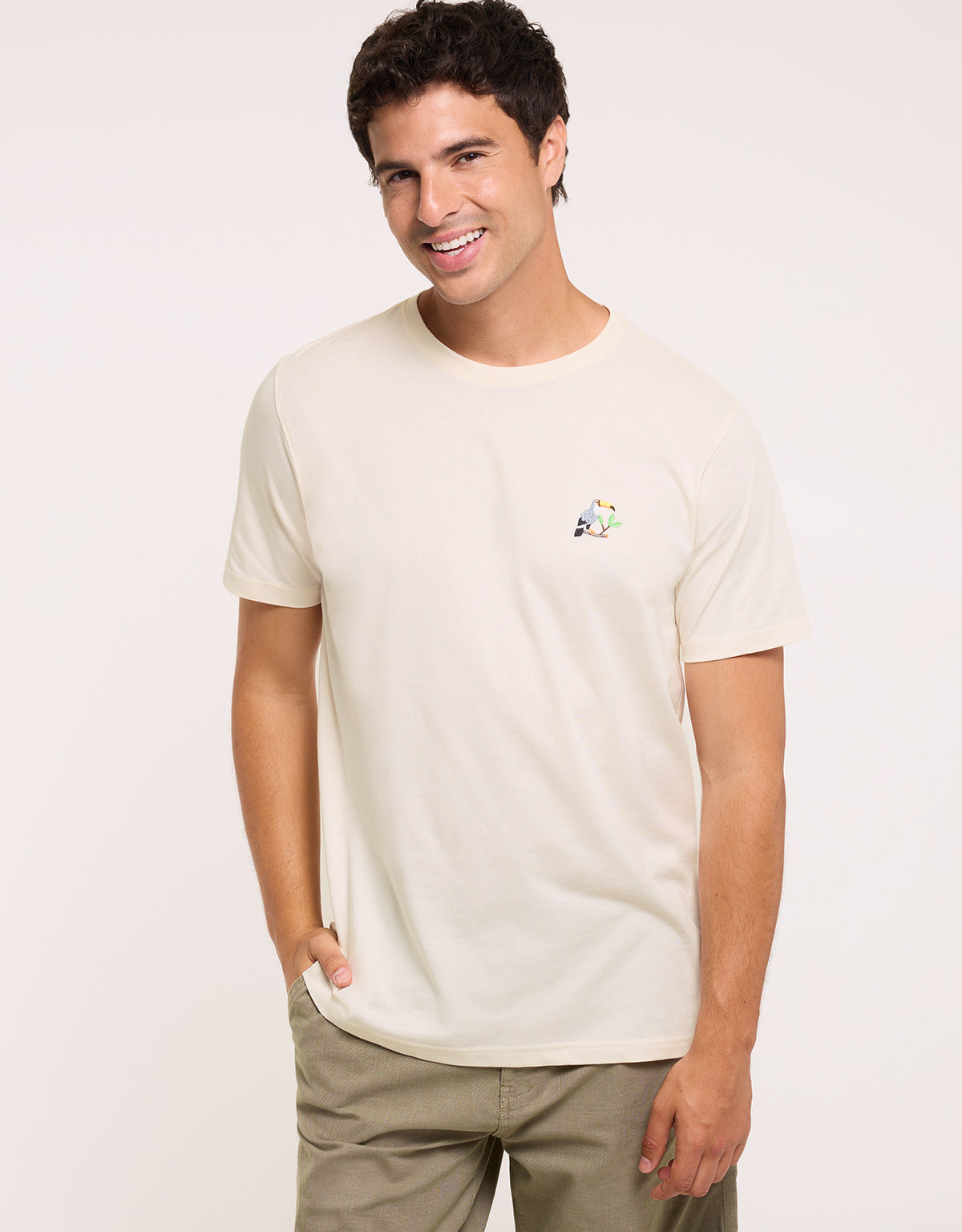 Camiseta Manga Corta Blanco - Lalit