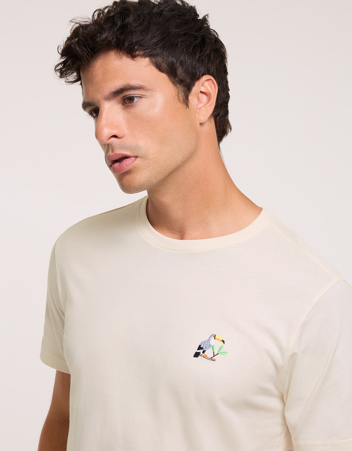 Camiseta Manga Corta Blanco - Lalit 2