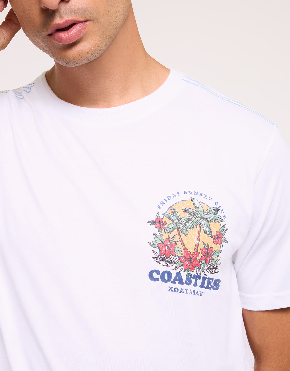 Camiseta Manga Corta Blanco - Gandolfini 5