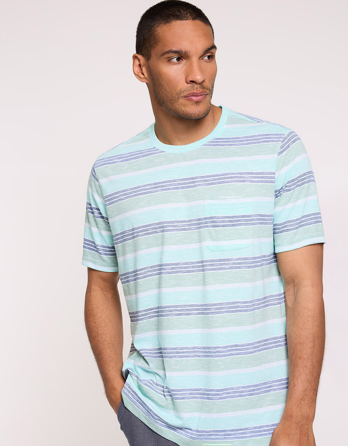 Camiseta Manga Corta Turquesa - Gadea 2