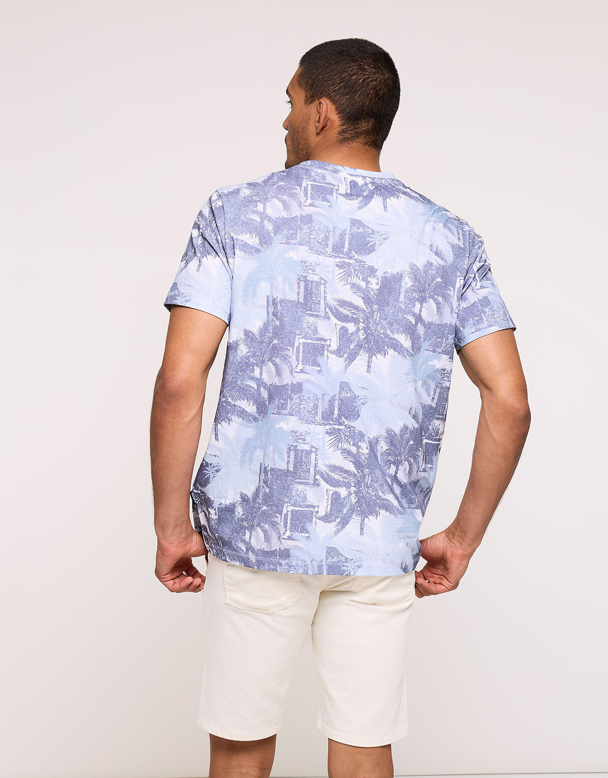 Camiseta Manga Corta Azul Marino - Lumiere 3