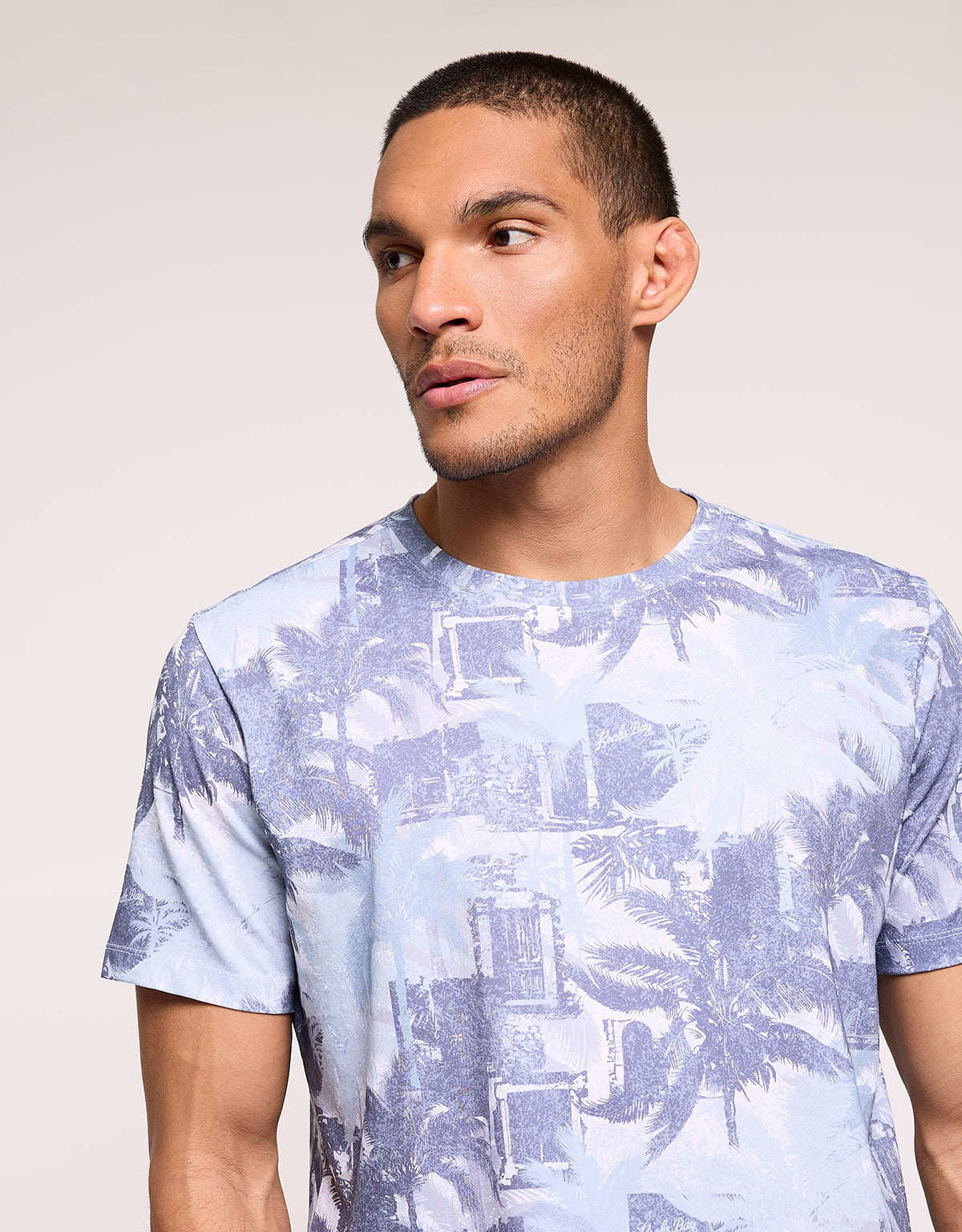 Camiseta Manga Corta Azul Marino - Lumiere 4