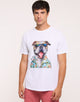 Camiseta Manga Corta Blanco - Leesin