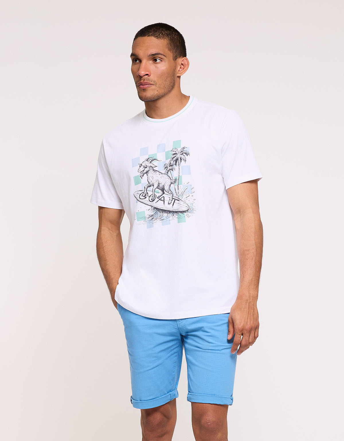 Camiseta Manga Corta Blanco - Torino