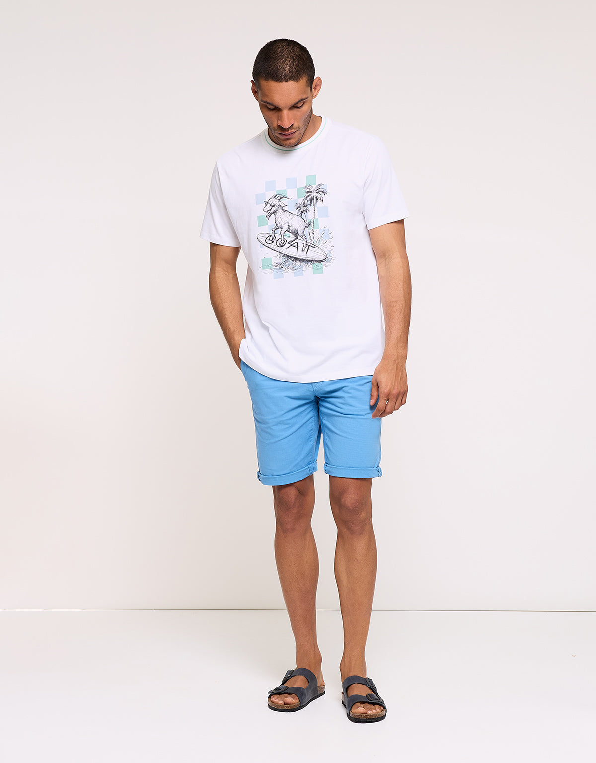 Camiseta Manga Corta Blanco - Torino 5