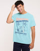 Camiseta Manga Corta Azul - Bayside 2