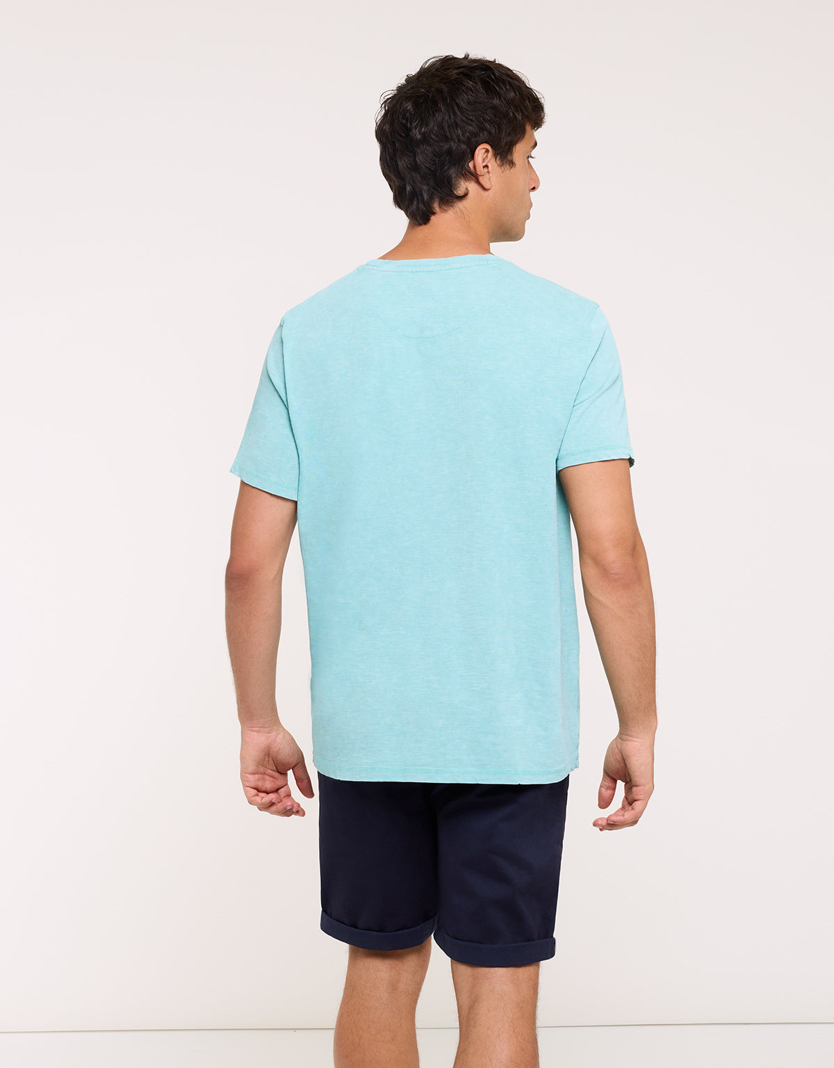 Camiseta Manga Corta Azul - Bayside 3