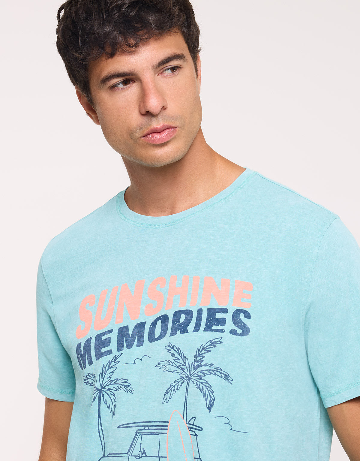 Camiseta Manga Corta Azul - Bayside 4