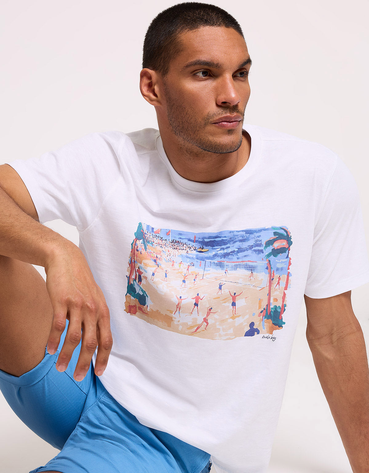Camiseta Manga Corta Blanco - Cabana 2