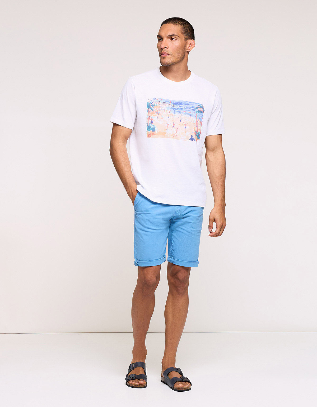 Camiseta Manga Corta Blanco - Cabana 5