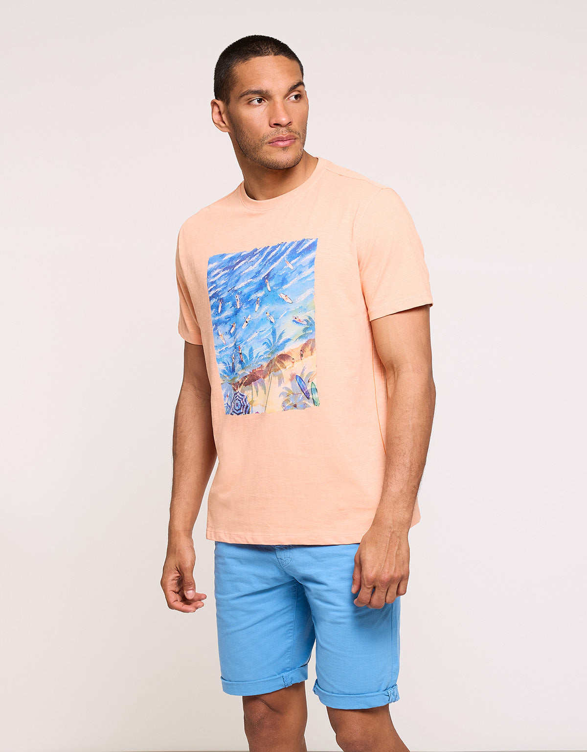 Camiseta Manga Corta Naranja - Uluwatu