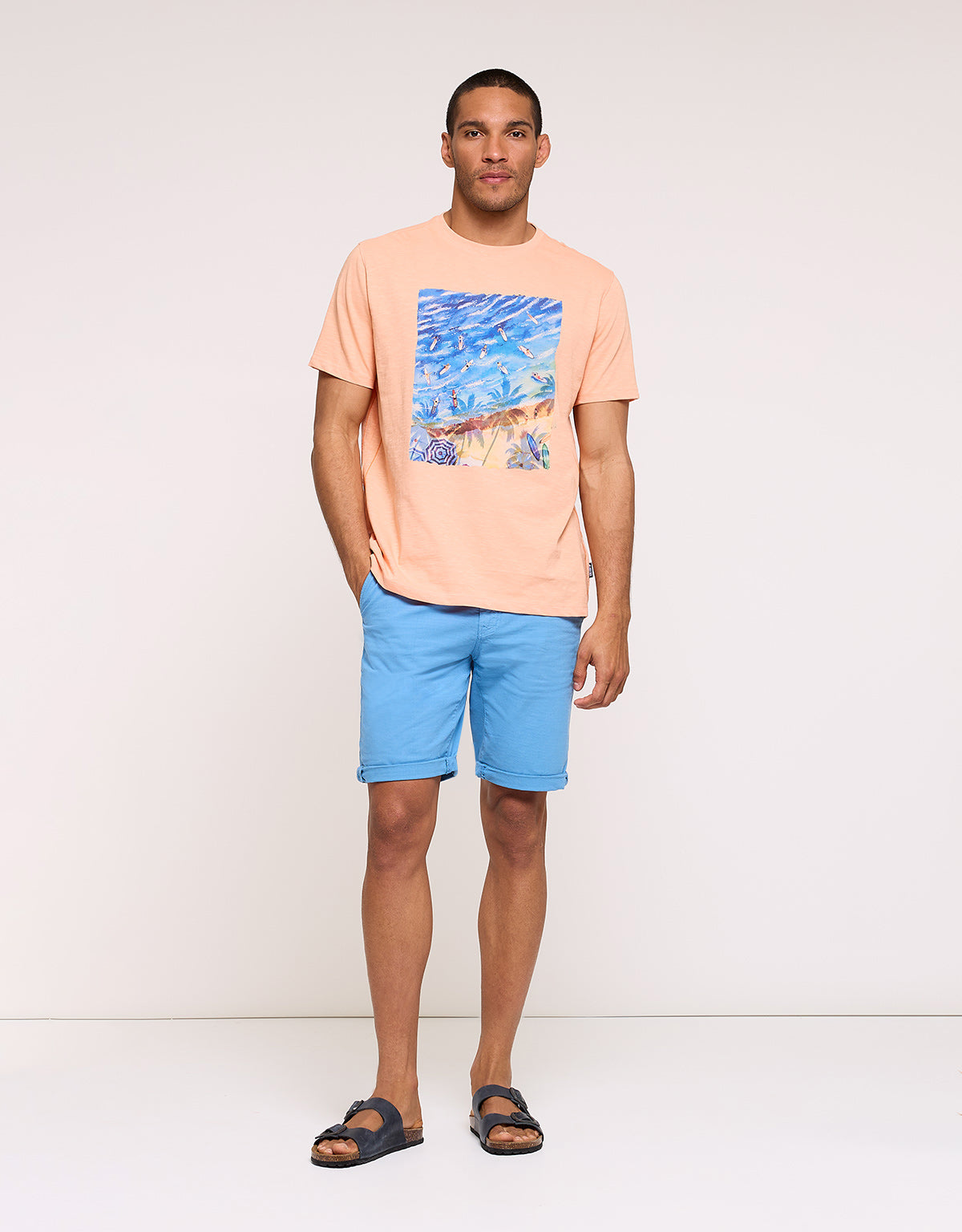 Camiseta Manga Corta Naranja - Uluwatu 5