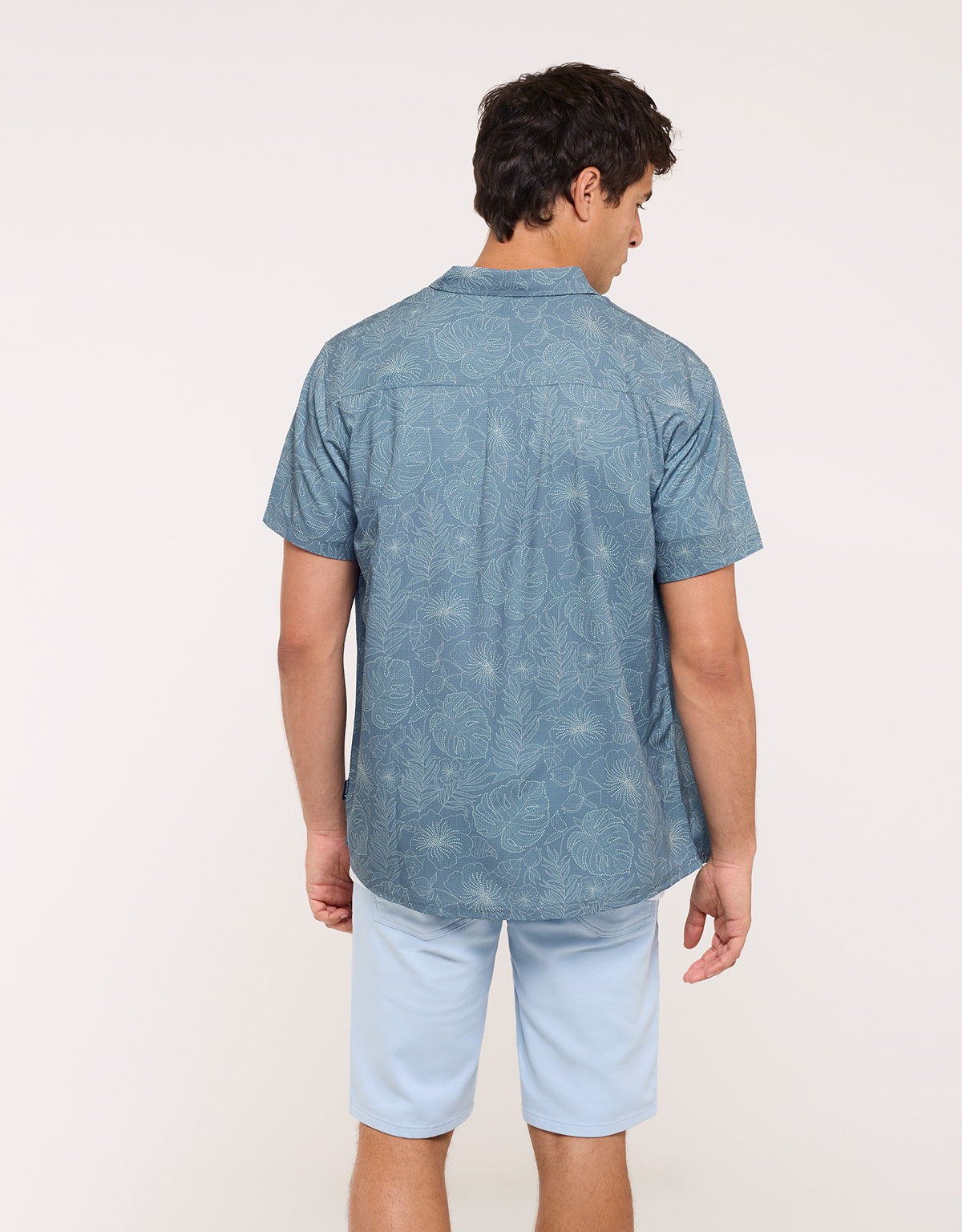 Camisa Estampado Tropical Azul - Furious 3