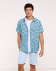Camisa Manga Corta Azul - Pastelparadise