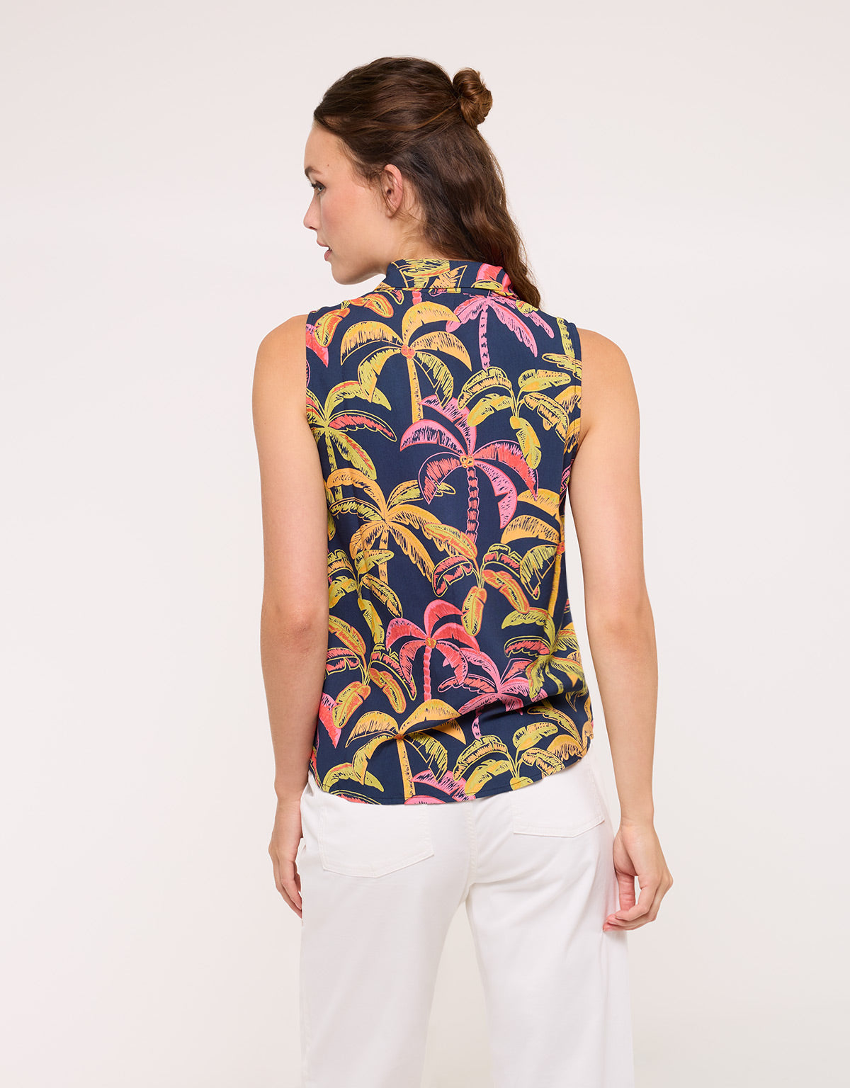 Blusa Sin Mangas Azul Marino - Celestial 3
