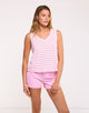 Camiseta Tirantes Rosa - Nadia