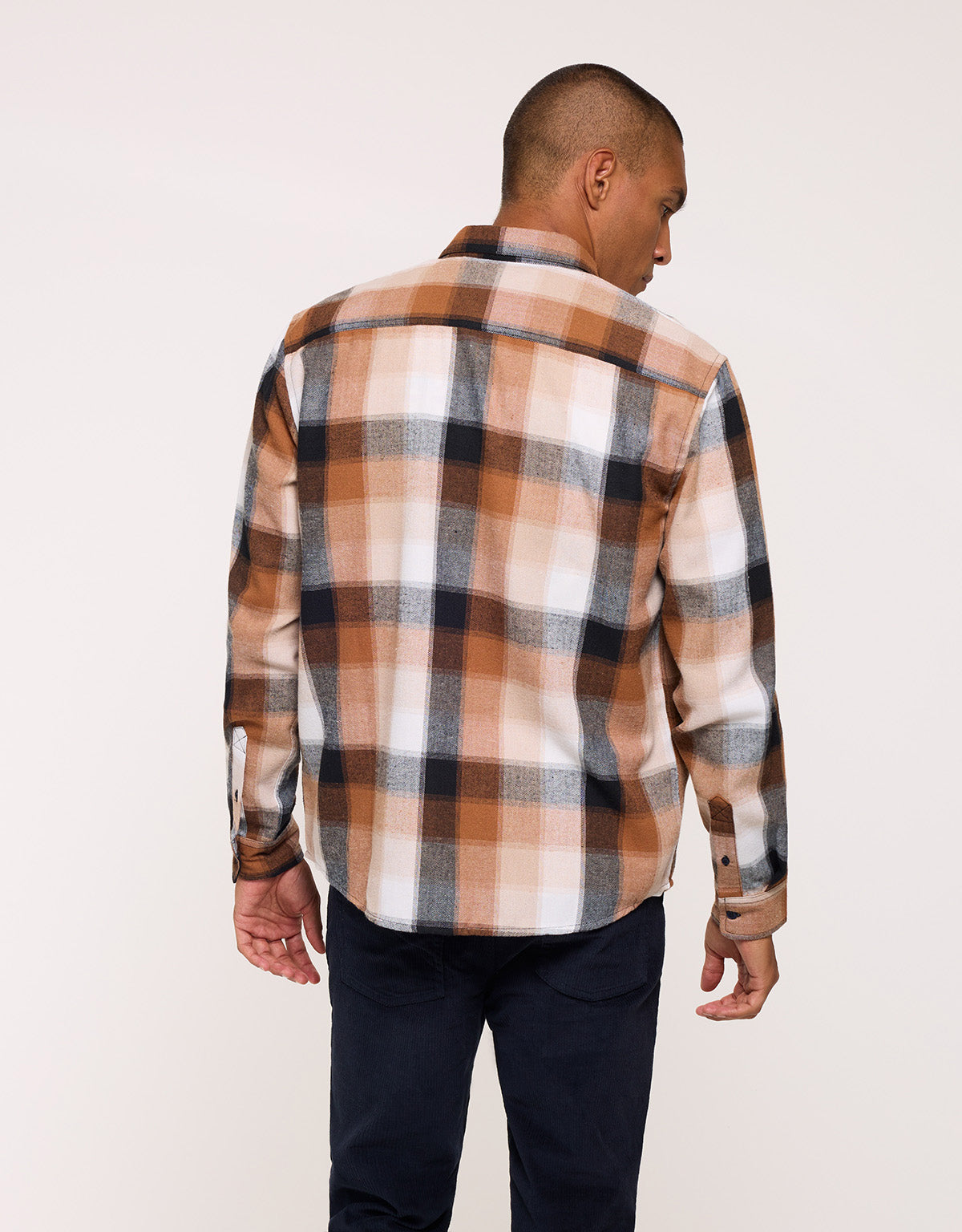 Camisa Manga Larga Marrón - Frost 3
