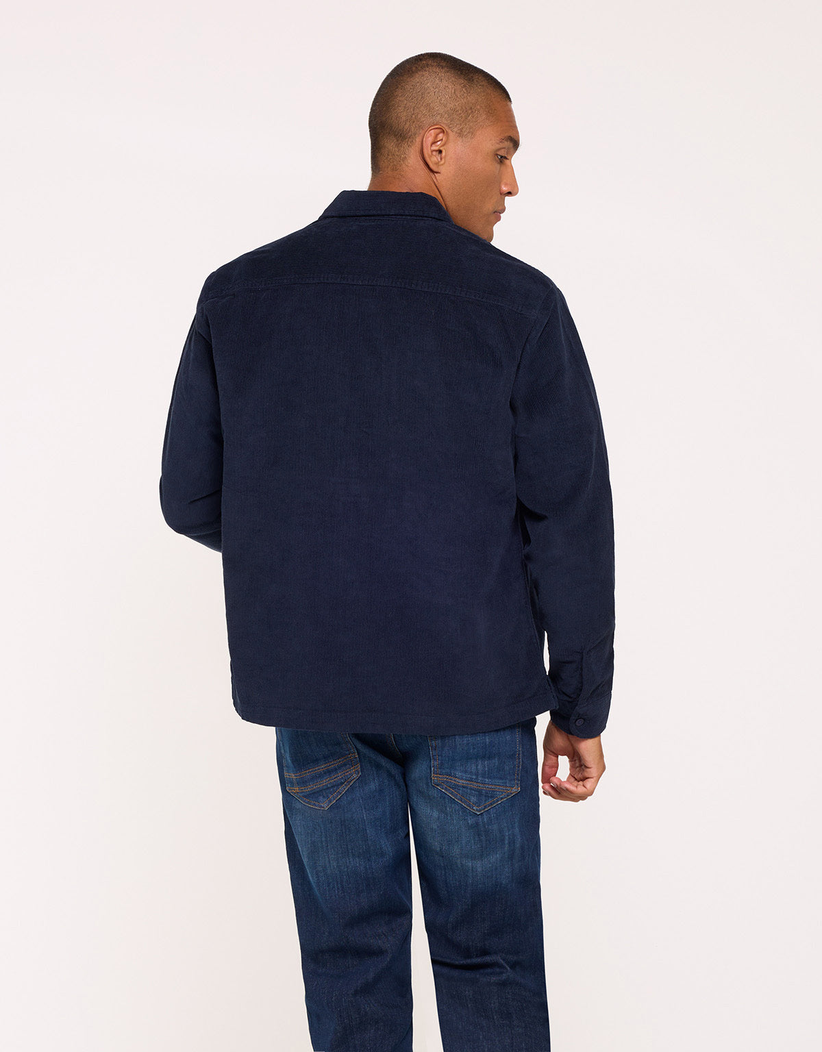 Navy Corduroy Jacket - Boreal