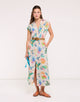 Long Hummingbird Dress with Belt – Tropica