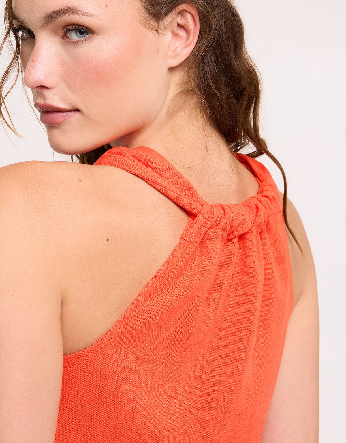 Blusa Sin Mangas Naranja - Ariana 4