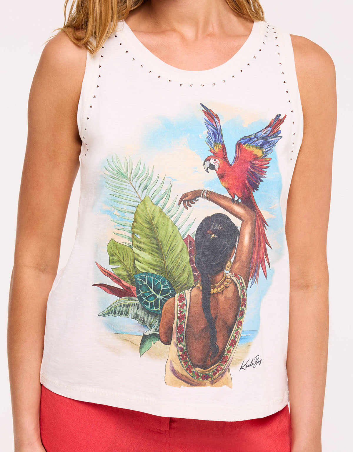 Camiseta Tirantes Blanco - Yasuri 4