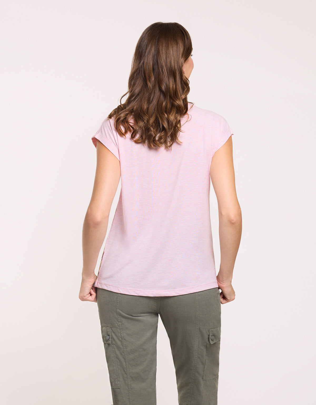 Pink Palm Landscape T-Shirt - Mausi