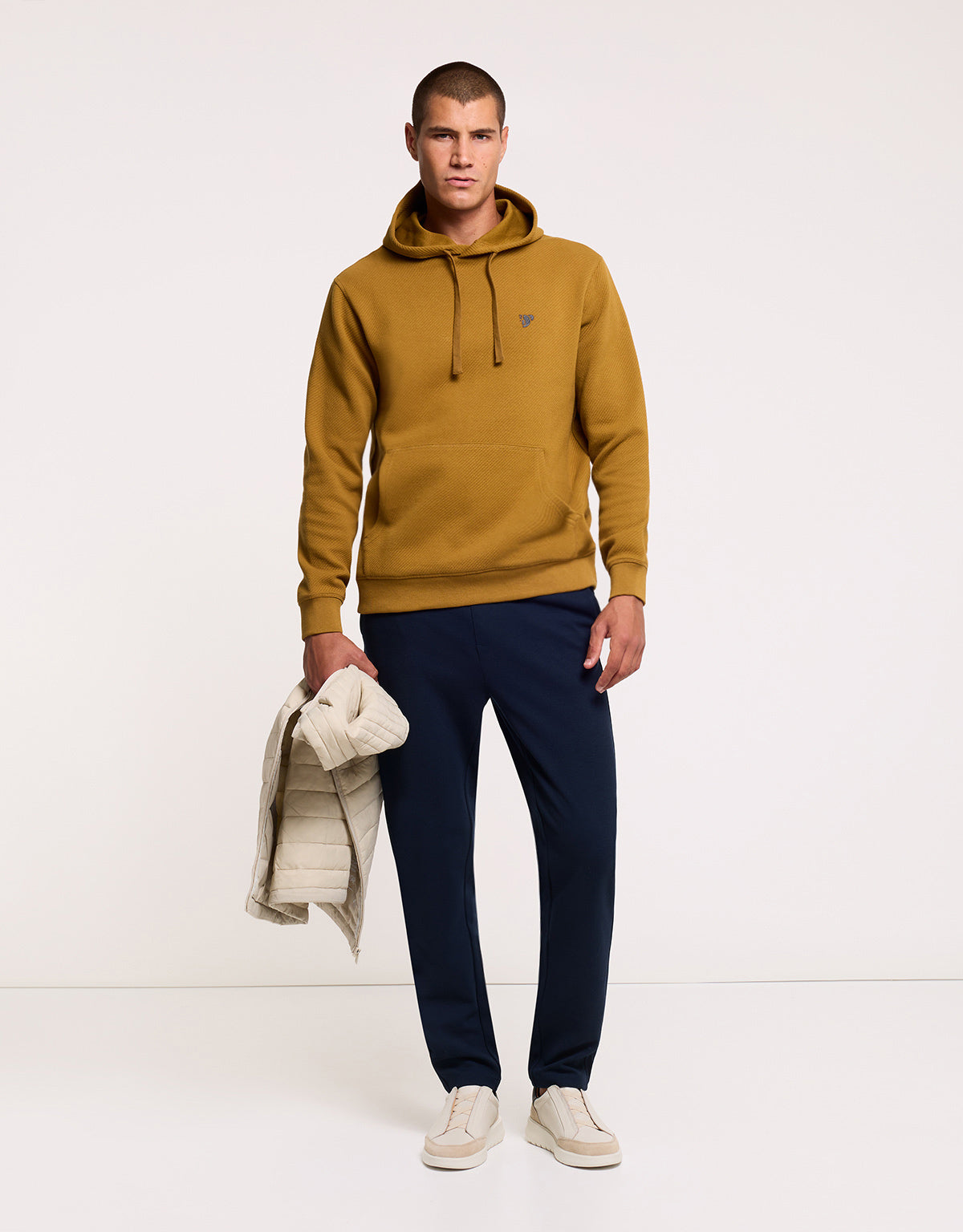 Sudadera Con Capucha Marrón - Manly 6