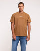 Brown Marl Short-Sleeve T-Shirt - Bondi