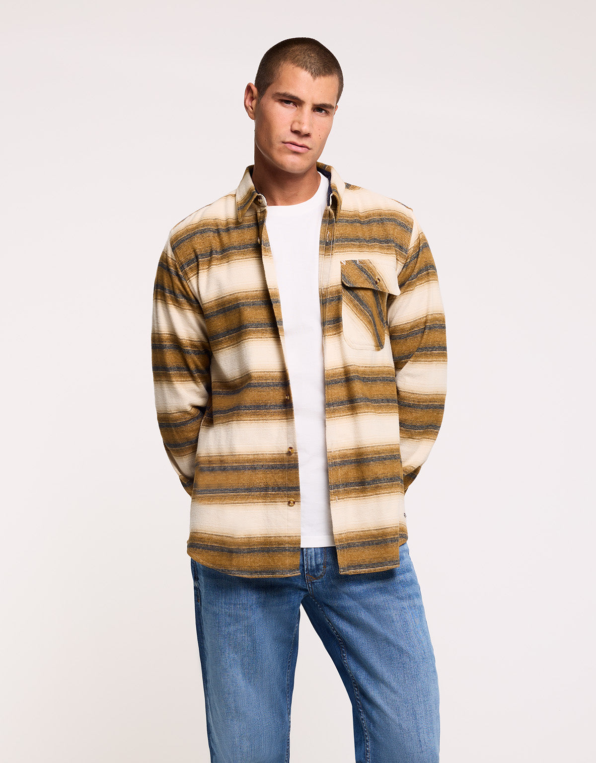 Sobrecamisa a Cuadros Marrón - Ramba 2