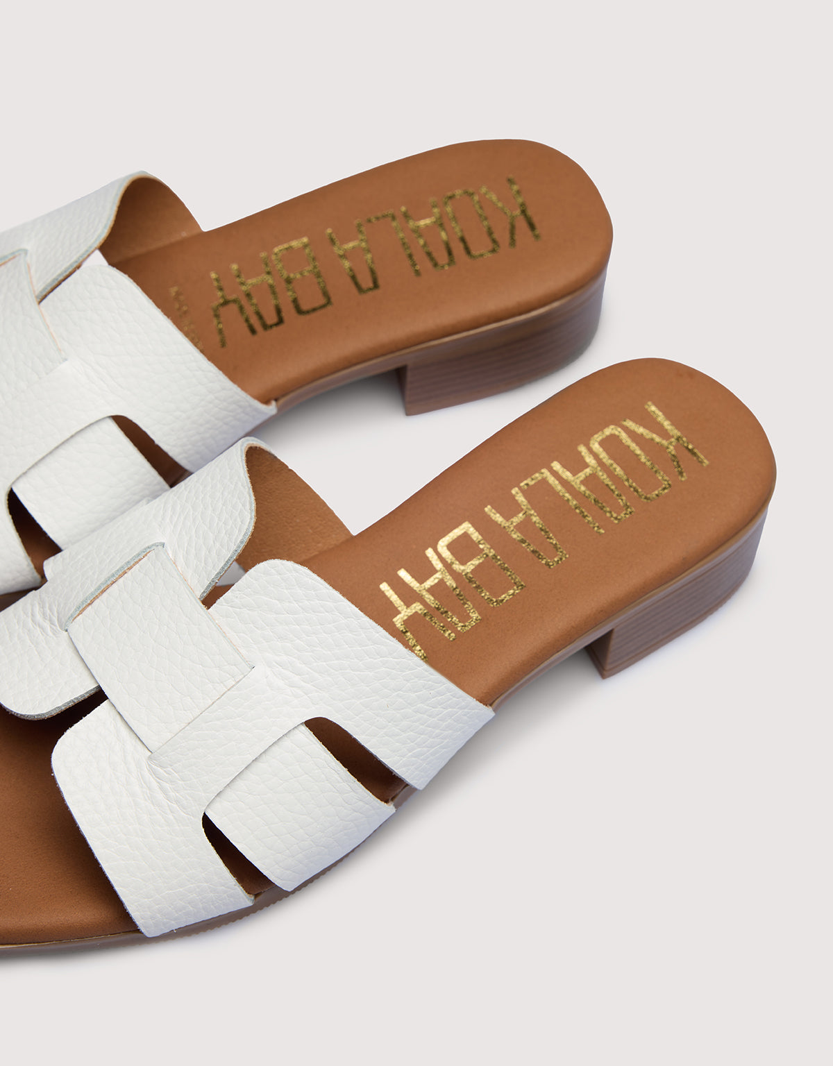 White Heel Sandal - Mojacar