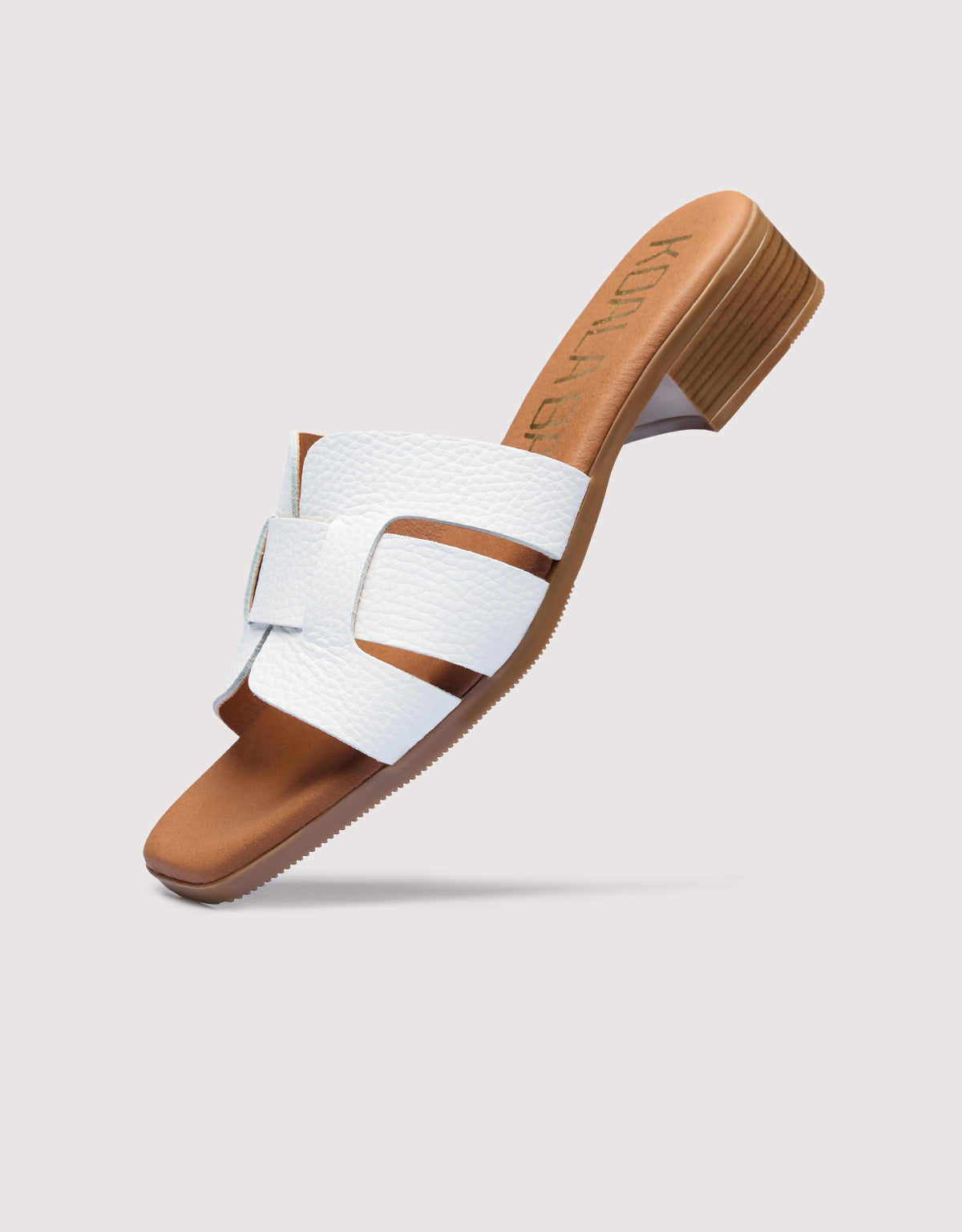 White Heel Sandal - Mojacar