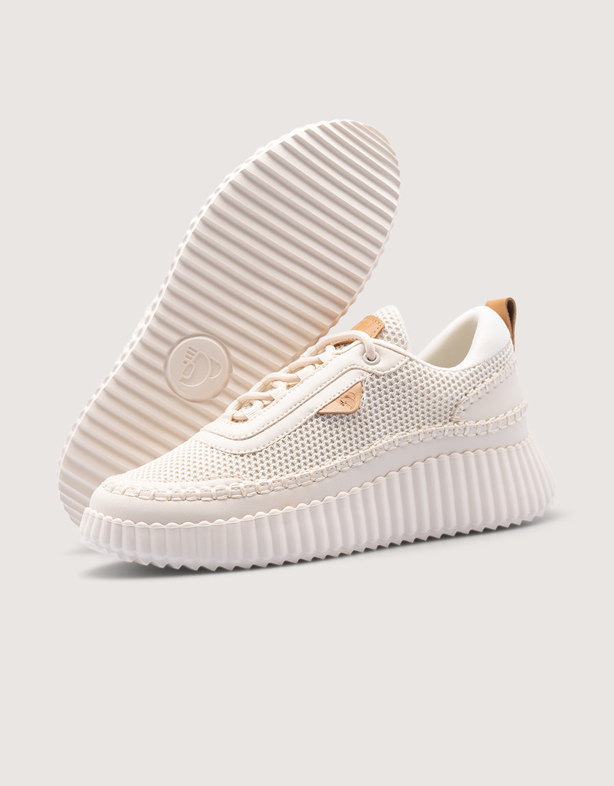 Beige Sneakers - Trevino