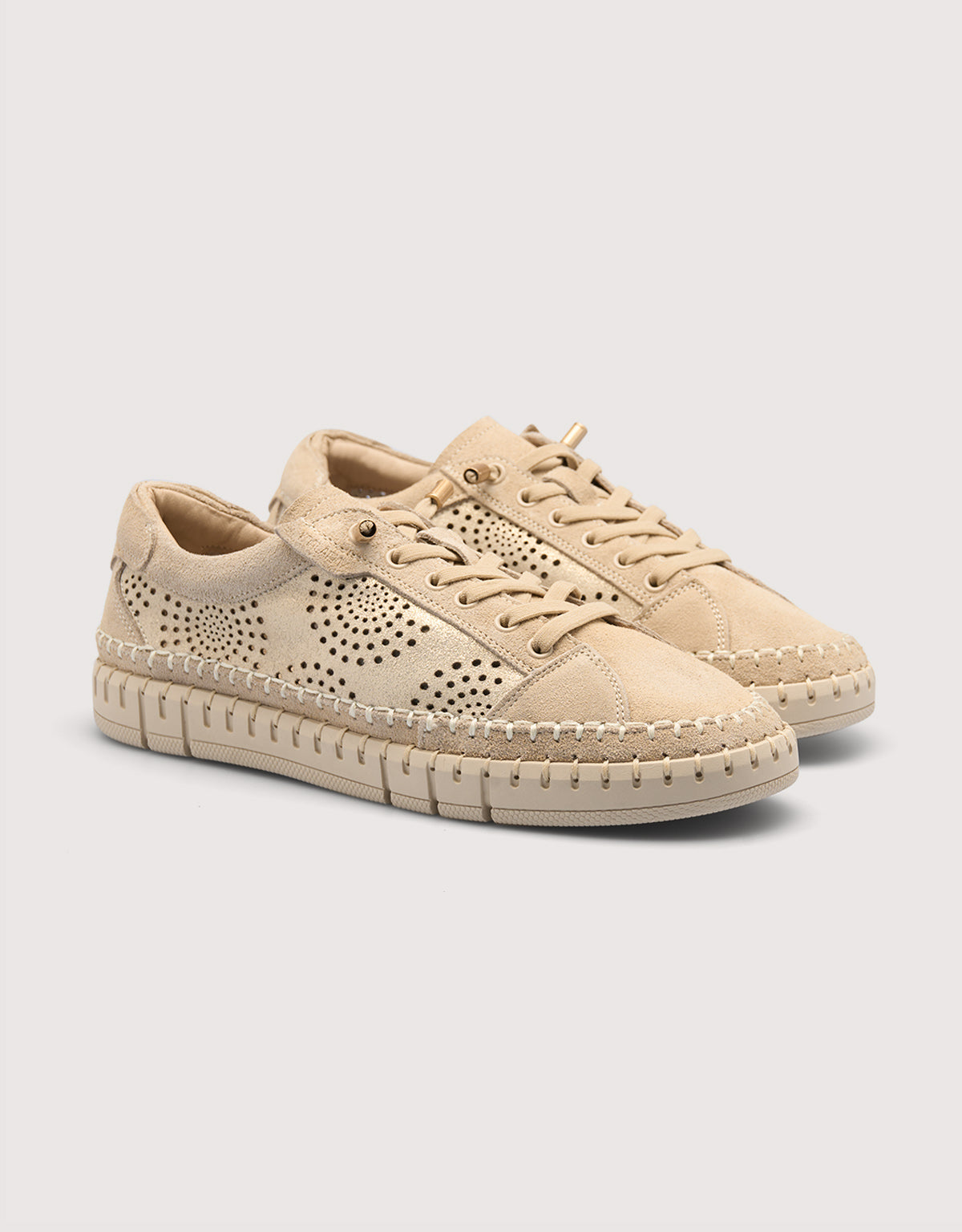 Beige Trainer - Talia
