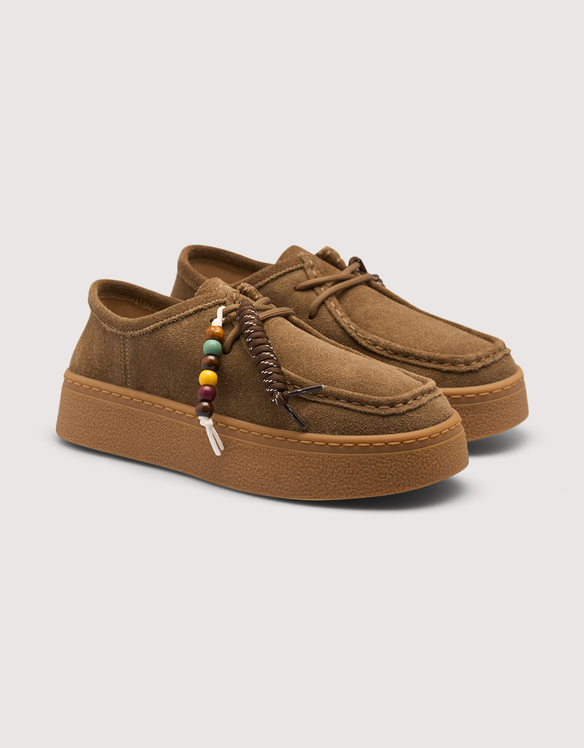 Brown Suede Trainers - Serra