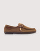 Cocoa Brown Suede Loafers - Matilda